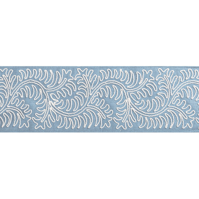 BRUNSCHWIG & FILS T8022105.15.0 SIRINE TAPE DELFT TRIM - Eade's Wallpaper