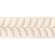 BRUNSCHWIG & FILS T8024100.1116.0 FOUGERE BORDER CREAM TRIM - Eade's Wallpaper