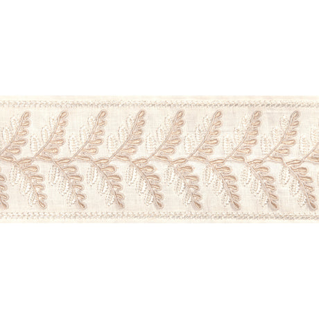 BRUNSCHWIG & FILS T8024100.1116.0 FOUGERE BORDER CREAM TRIM - Eade's Wallpaper
