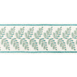 BRUNSCHWIG & FILS T8024100.13.0 FOUGERE BORDER AQUA TRIM - Eade's Wallpaper