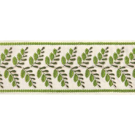 BRUNSCHWIG & FILS T8024100.3.0 FOUGERE BORDER LEAF TRIM - Eade's Wallpaper