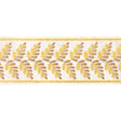 BRUNSCHWIG & FILS T8024100.40.0 FOUGERE BORDER CANARY TRIM - Eade's Wallpaper