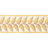BRUNSCHWIG & FILS T8024100.40.0 FOUGERE BORDER CANARY TRIM - Eade's Wallpaper