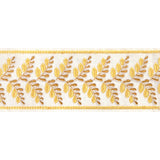 BRUNSCHWIG & FILS T8024100.40.0 FOUGERE BORDER CANARY TRIM - Eade's Wallpaper
