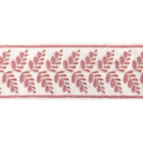 BRUNSCHWIG & FILS T8024100.7.0 FOUGERE BORDER ROSEWOOD TRIM - Eade's Wallpaper