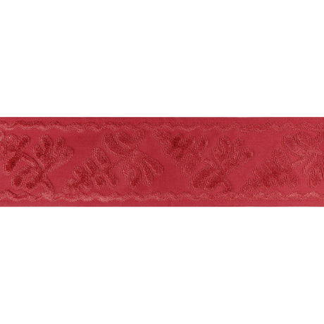 BRUNSCHWIG & FILS T8024101.19.0 CASSIS TAPE RED TRIM - Eade's Wallpaper