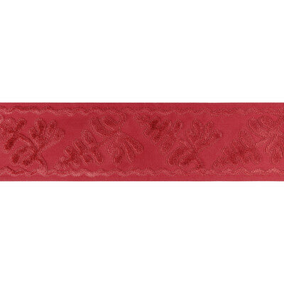 BRUNSCHWIG & FILS T8024101.19.0 CASSIS TAPE RED TRIM - Eade's Wallpaper
