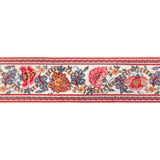 BRUNSCHWIG & FILS T8024102.19.0 LAURIS BORDER RED/BLUE TRIM - Eade's Wallpaper