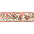 BRUNSCHWIG & FILS T8024102.324.0 LAURIS BORDER APRICOT/SAGE TRIM - Eade's Wallpaper