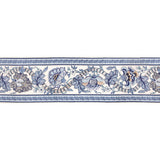 BRUNSCHWIG & FILS T8024102.55.0 LAURIS BORDER BLUE/SKY TRIM - Eade's Wallpaper
