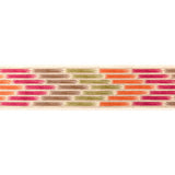 BRUNSCHWIG & FILS T8024103.73.0 CASCADE BORDER BERRY/LEAF TRIM - Eade's Wallpaper