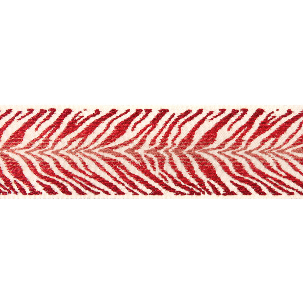 BRUNSCHWIG & FILS T8024104.19.0 TIGRE TAPE CLARET TRIM - Eade's Wallpaper