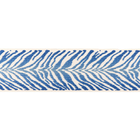 BRUNSCHWIG & FILS T8024104.5.0 TIGRE TAPE SAPPHIRE TRIM - Eade's Wallpaper