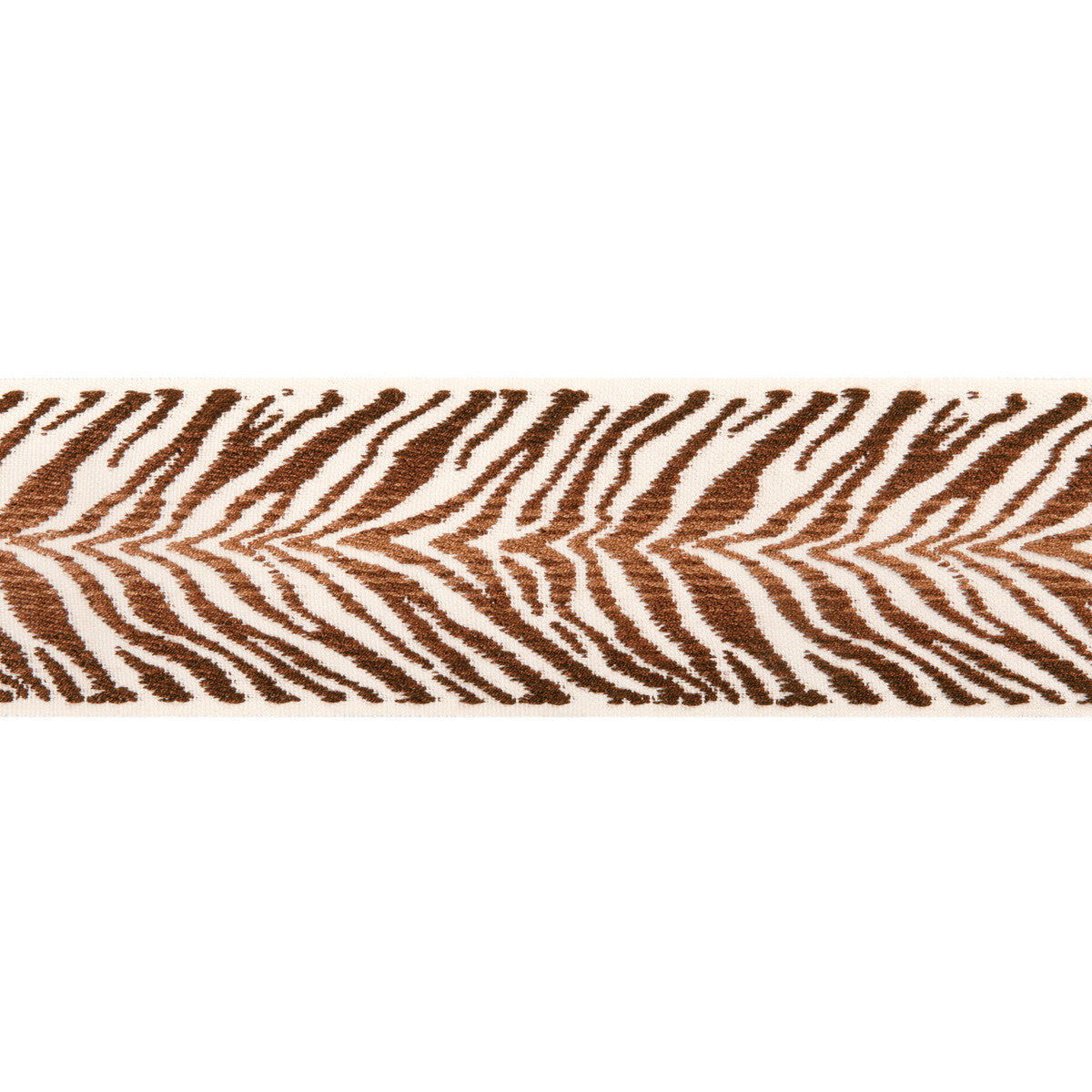 BRUNSCHWIG & FILS T8024104.6.0 TIGRE TAPE COFFEE TRIM - Eade's Wallpaper