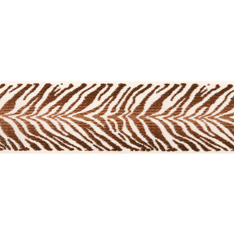 BRUNSCHWIG & FILS T8024104.6.0 TIGRE TAPE COFFEE TRIM - Eade's Wallpaper