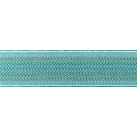 BRUNSCHWIG & FILS T8024105.13.0 BARFLEUR TAPE AQUA TRIM - Eade's Wallpaper