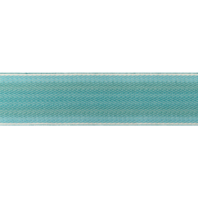 BRUNSCHWIG & FILS T8024105.13.0 BARFLEUR TAPE AQUA TRIM - Eade's Wallpaper