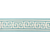 BRUNSCHWIG & FILS T8024106.13.0 PAROS TAPE AQUA TRIM - Eade's Wallpaper