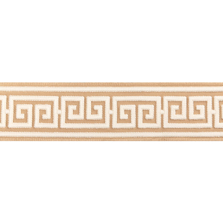 BRUNSCHWIG & FILS T8024106.16.0 PAROS TAPE BEIGE TRIM - Eade's Wallpaper