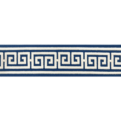 BRUNSCHWIG & FILS T8024106.50.0 PAROS TAPE NAVY TRIM - Eade's Wallpaper