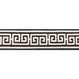 BRUNSCHWIG & FILS T8024106.8.0 PAROS TAPE BLACK TRIM - Eade's Wallpaper