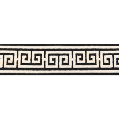 BRUNSCHWIG & FILS T8024106.8.0 PAROS TAPE BLACK TRIM - Eade's Wallpaper