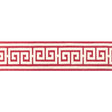 BRUNSCHWIG & FILS T8024106.97.0 PAROS TAPE BERRY TRIM - Eade's Wallpaper