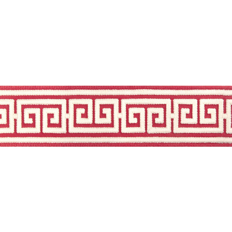 BRUNSCHWIG & FILS T8024106.97.0 PAROS TAPE BERRY TRIM - Eade's Wallpaper