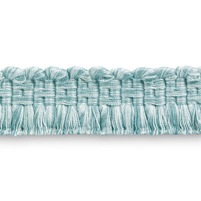 BRUNSCHWIG & FILS MONTCEL BRUSH FRINGE T8025104.13.0 in AQUA