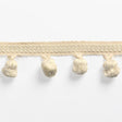 BRUNSCHWIG & FILS MONTCEL POM FRINGE T8025105.1.0 in IVORY F