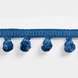 BRUNSCHWIG & FILS MONTCEL POM FRINGE T8025105.5.0 in BLUE Fa