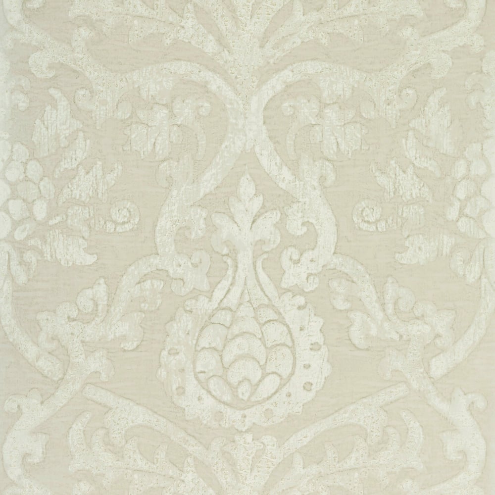 Thibaut T89179 PRAVATA DAMASK Pearl Wallpaper