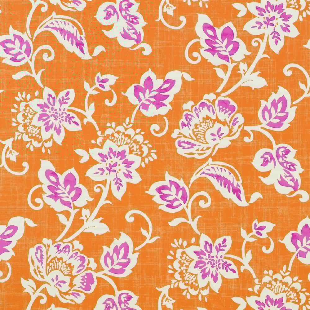 Thibaut T9174 CANDISE Orange Wallpaper