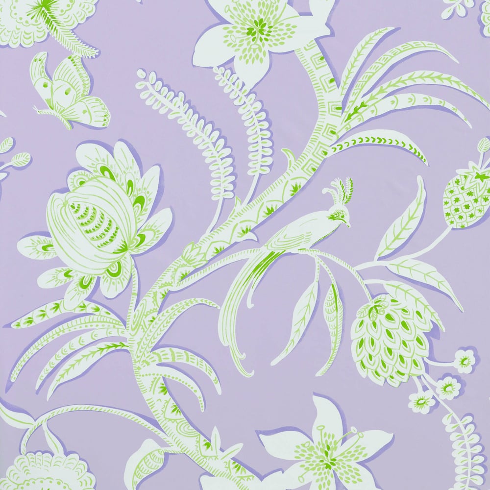 Thibaut T9254 Lilac Wallpaper - AVALON