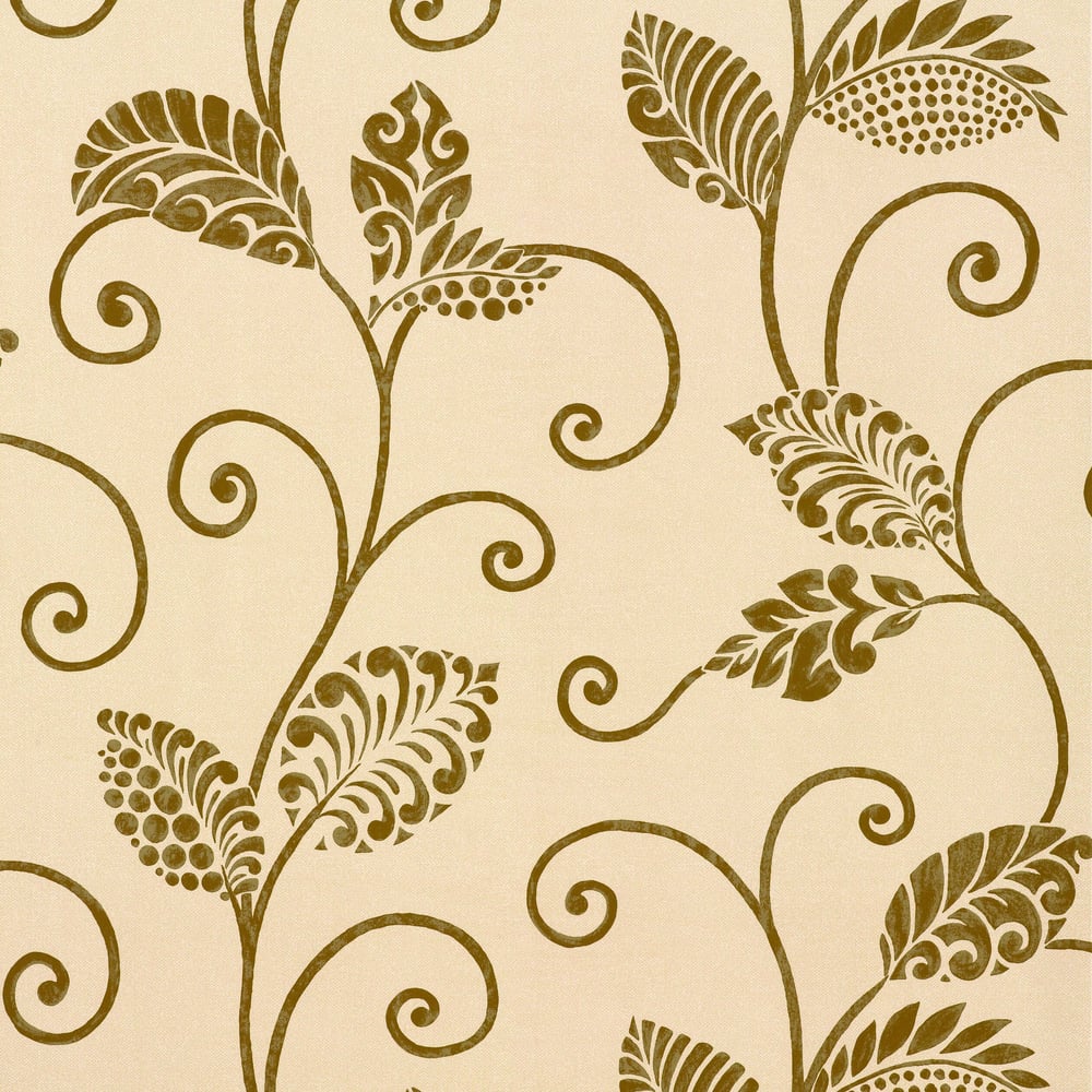 Thibaut T9270 WATERBURY TRAIL Beige Wallpaper