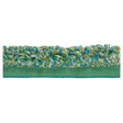 KRAVET DESIGN TA5322.335.0 ALOHA ROUCHE TURQUOISE TRIM - Eade's Wallpaper