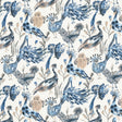 STOUT TABA-1 TABAS 1 WEDGEWOOD Fabric - Eades Wallpaper & Fabric