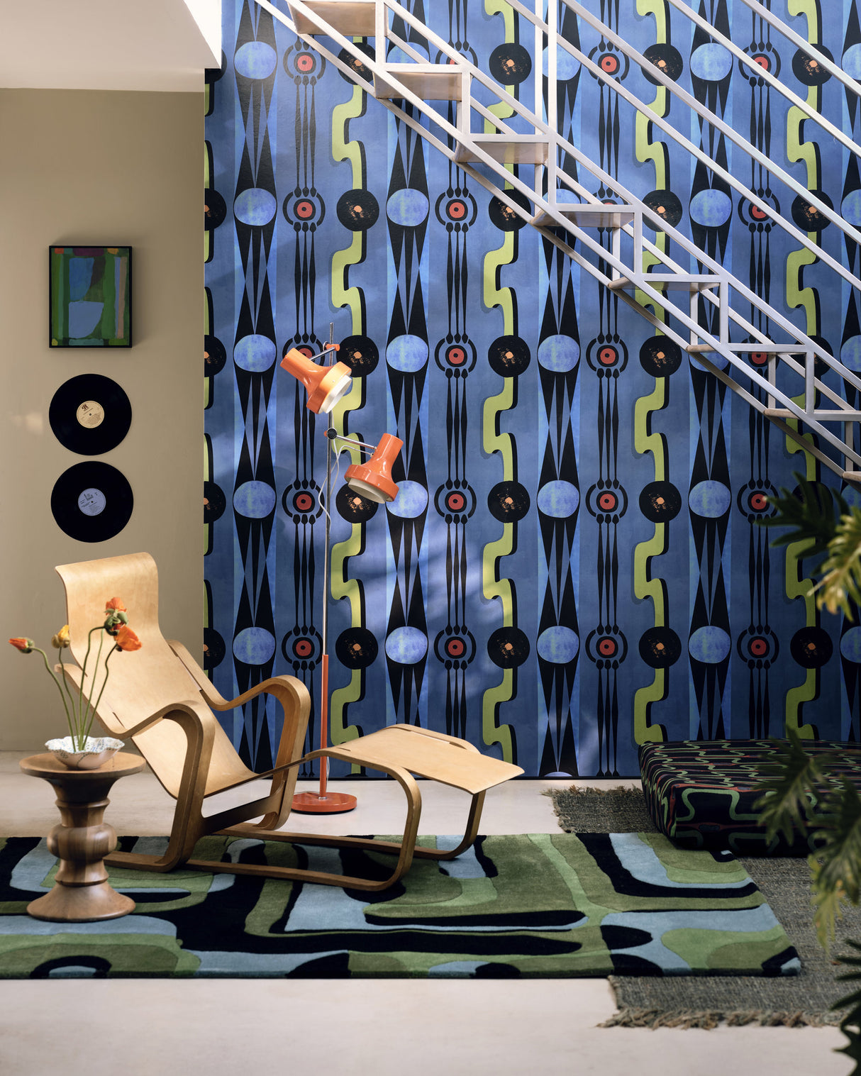 MindtheGap TAKE FIVE Azure - Wallpaper Collection 2025 - Jazz Live
