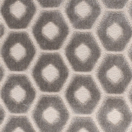 STOUT TAMB-4 TAMBOURINE 4 GREY Fabric - Eades Wallpaper & Fabric