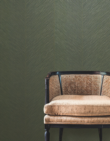 York TC2693 Palm Chevron  Wallpaper