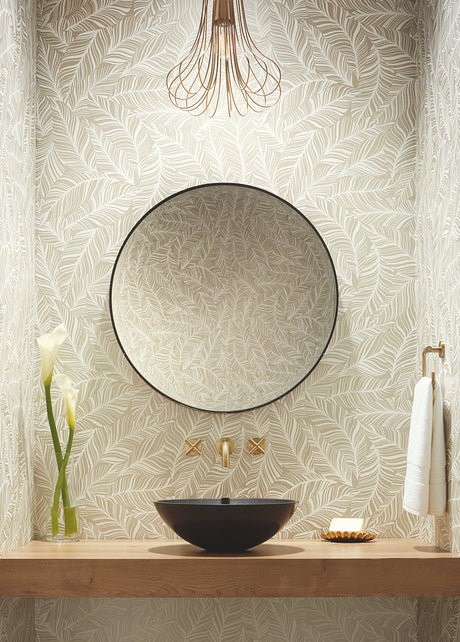 York TC2711 Rainforest Canopy Cream Wallpaper