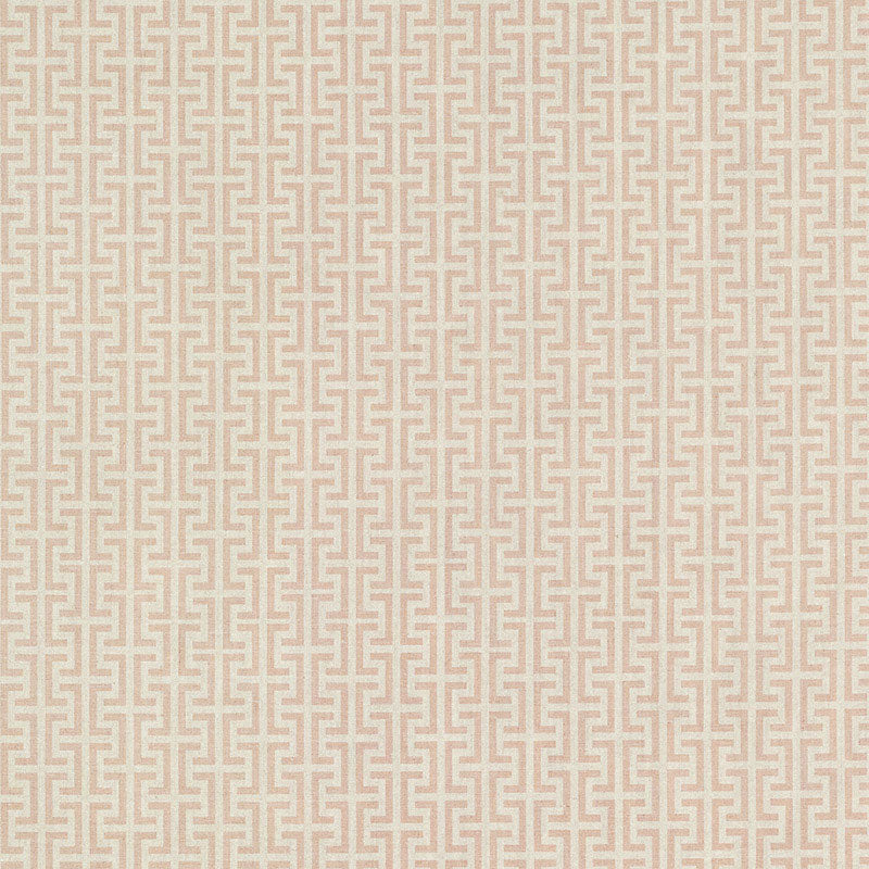 Schumacher Temple Pink Fabric - Eade's Wallpaper