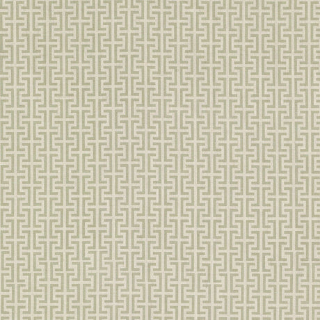 Schumacher Temple Sage Fabric - Eade's Wallpaper