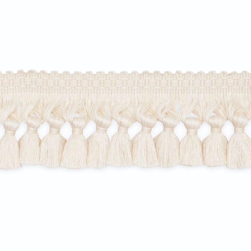 Schumacher TF1058-1 NINA TASSEL FRINGE 2-1/4" in NATURAL - 2