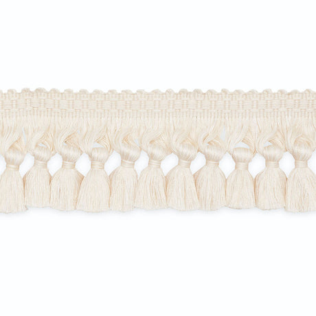 Schumacher TF1058-1 NINA TASSEL FRINGE 2-1/4" in NATURAL - 2