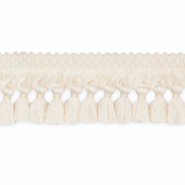 Schumacher TF1058-1 NINA TASSEL FRINGE 2-1/4" in NATURAL - 2