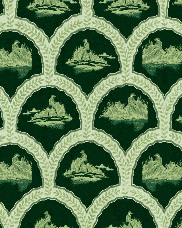 MindtheGap THE HUNTER Evergreen - Wallpaper Collection 2024 - The Wetlands