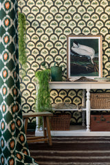 MindtheGap THE HUNTER Pale Green - Wallpaper Collection 2024 - The Wetlands