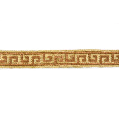 LEE JOFA TL10116.2424.0 MINI GREEK KEY COPPER TRIM - Eade's Wallpaper