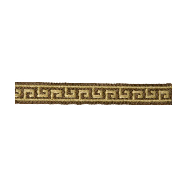 LEE JOFA TL10116.6.0 MINI GREEK KEY CHESTNUT TRIM - Eade's Wallpaper